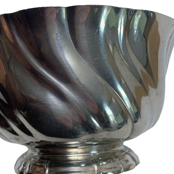 Vintage Stieff Pewter Bowl Smithsonian Institution 6" Round - Picture 2 of 11